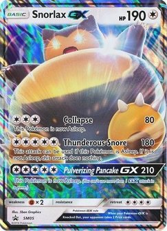 Snorlax GX // Pok&eacute;mon kaart