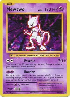 Mewtwo - 51/108 - Shattered Holo Rare