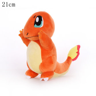 Charmander - Pokémon Knuffel met zuignap 21cm (ophangbaar)