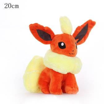 Flareon - Pokémon Knuffel met zuignap 20cm (ophangbaar)