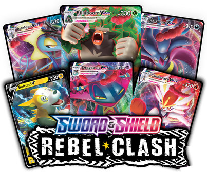 Pok&eacute;mon Sword &amp; Shield: Rebel Clash - Booster Pack (10 kaarten)