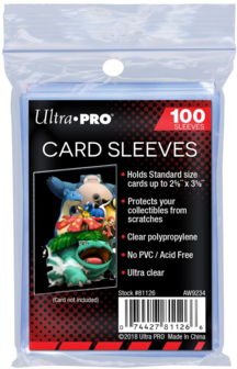 Ultra Pro Card Sleeves Soft (100 stuks)