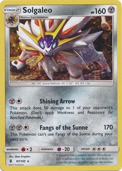 Solgaleo Shattered Holo (Theme deck exclusive)