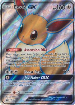 Eevee GX Full Art // Pok&eacute;mon kaart