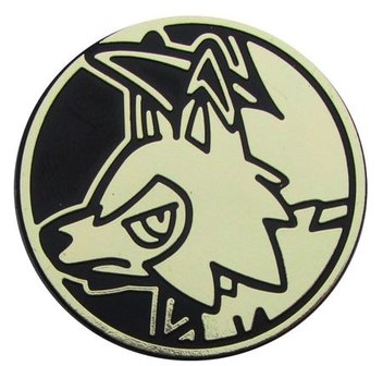 Pokemon Lycanroc (Dusk Form) Collectible Coin