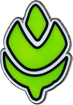 Turffield Gym Badge Collector's Pin