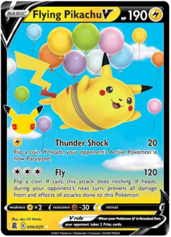 Flying Pikachu V - 6/25 // Pok&eacute;mon kaart (Celebrations)