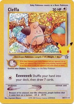 Cleffa Holo Rare - 20/111 // Pok&eacute;mon kaart (Celebrations)