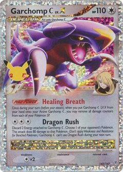 Garchomp C LV.X Ultra Rare - 145/147 // Pokémon kaart (Celebrations)
