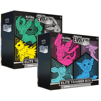 Pok&eacute;mon Evolving Skies Elite Trainer Box - Pok&eacute;mon Kaarten