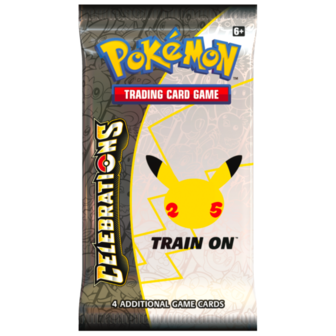 Pok&eacute;mon Celebrations Booster Pack (25th Anniversary Engels)