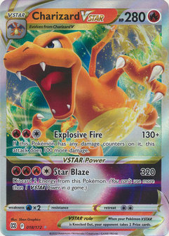 Charizard VSTAR  - 18/172// Pok&eacute;mon kaart (Brilliant Stars)