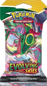 Pok&eacute;mon TCG: Evolving Skies Sleeved Booster Pack 