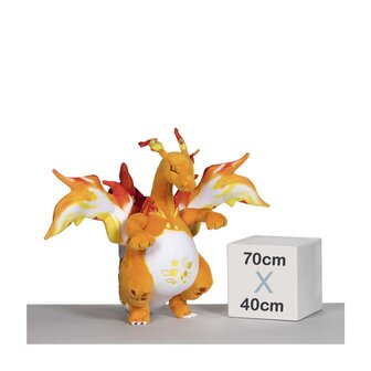 Charizard Gigantamax VMAX (XXL) Pokémon Knuffel 70CM