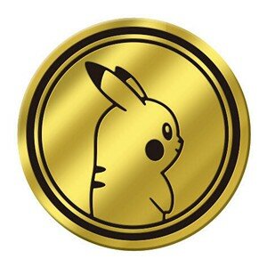 Pokemon Pikachu Gold XL - Collectible Coin