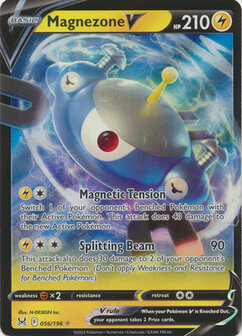 Magnezone V - 056/196 - Ultra Rare / Pok&eacute;mon kaart (Lost Origin)