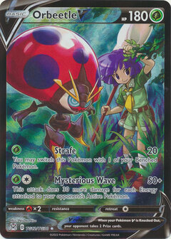 Orbeetle V - TG12/TG30 - Ultra Rare / Pok&eacute;mon kaart (Lost Origin)