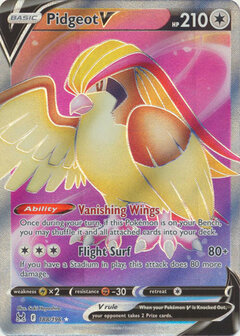 Pidgeot V - 188/196 - Ultra Rare / Pok&eacute;mon kaart (Lost Origin)