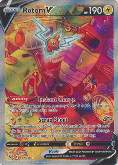 Rotom V - 177/196 - Ultra Rare / Pok&eacute;mon kaart (Lost Origin)