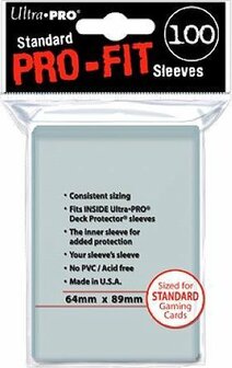 Ultra Pro Pro-Fit Sleeves (100 stuks) 