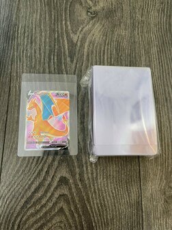 Semi-Regid Toploaders transparent Clear 6 Stuks (inclusief Pro-Fit sleeves)