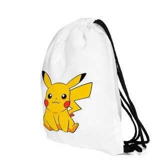 Pikachu Gymtas met trekkoord (HOGE KWALITEIT)