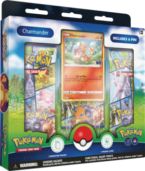 Pokémon Go Pin Collection Box (Charmander)