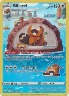 Bibarel - GG25/GG70 - Holo Rare / Pokémon kaart (Crown Zenith)