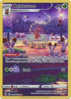 Kricketune - GG02/GG70 - Holo Rare / Pokémon kaart (Crown Zenith)