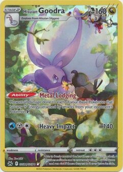 Hisuian Goodra - GG21/GG70  - Holo Rare / Pokémon kaart (Crown Zenith)