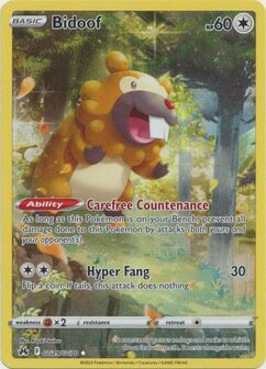 Bidoof - GG29/GG70  - Holo Rare / Pokémon kaart (Crown Zenith)
