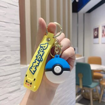 Pok&eacute;mon - Sleutelhanger Pok&eacute;ball Diverse Kleuren