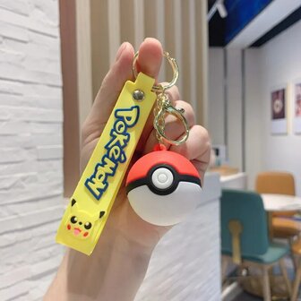 Pok&eacute;mon - Sleutelhanger Pok&eacute;ball Diverse Kleuren