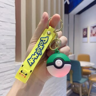 Pok&eacute;mon - Sleutelhanger Pok&eacute;ball Diverse Kleuren