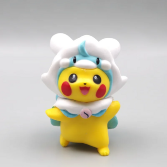 Pikachu&#039;s Cosplay Actiefiguren - Mega Charizard 6-8cm