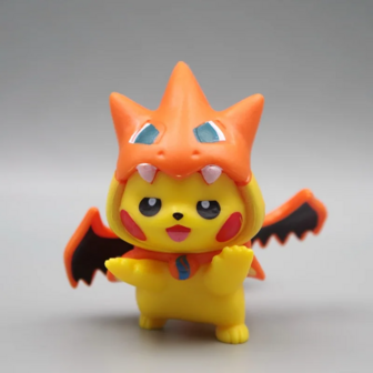 Pikachu&#039;s Cosplay Actiefiguren - Pachirisu 6-8cm