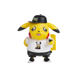 Pikachu Emoji Actiefiguren - Ghostly Pikachu (Charizard Cosplay) - 10cm