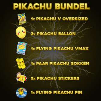 EXCLUSIEF! Pikachu Starter Pack Bundel