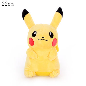 Pikachu - Pok&eacute;mon Knuffel met zuignap 22CM (ophangbaar)