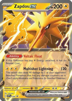 Zapdos EX Oversized // Pok&eacute;mon kaart Scarlet &amp; Violet Promo