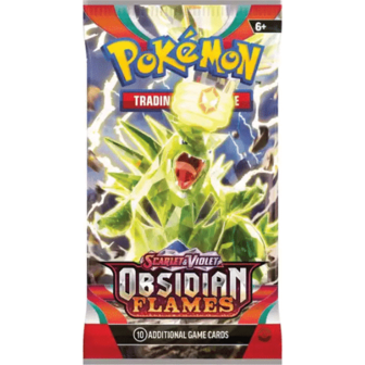 Pok&eacute;mon &ndash; Scarlet &amp; Violet Obsidian Flames &ndash; Booster Pack