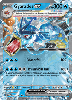 Gyarados EX -SVI 045 - Pok&eacute;mon kaart (Scarlet &amp; Violet)