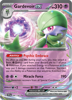 Gardevoir EX - SVI 086 - Pok&eacute;mon kaart (Scarlet &amp; Violet)