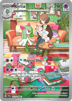 Kirlia Illustration Rare - SVI 212 - Pok&eacute;mon kaart (Scarlet &amp; Violet)