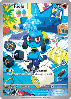 Riolu Illustration Rare - SVI 215 - Pok&eacute;mon kaart (Scarlet &amp; Violet)