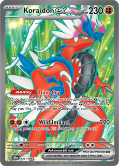 Koraidon EX Ultra Rare - SVI 231 - Pok&eacute;mon kaart (Scarlet &amp; Violet)