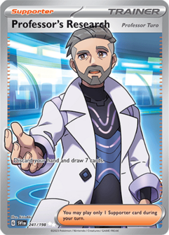 Professor&#039;s Research Ultra Rare - SVI 241 - Pok&eacute;mon kaart (Scarlet &amp; Violet)