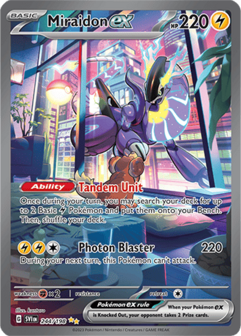 Miraidon EX Special Illustration Rare - SVI 244 - Pok&eacute;mon kaart (Scarlet &amp; Violet)