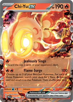 Chi-Yu EX Double Rare - PAL 040 - Pok&eacute;mon kaart (Scarlet &amp; Violet - Paldea Evolved)