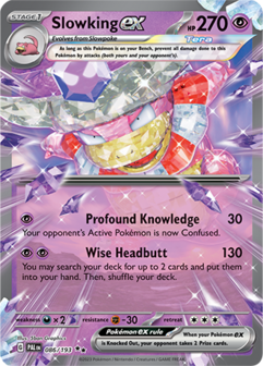 Slowking EX Double Rare - PAL 086 - Pok&eacute;mon kaart (Scarlet &amp; Violet - Paldea Evolved)